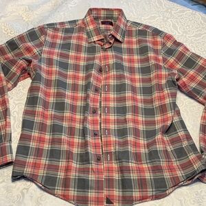 Men's Untuckit Plaid Shirt